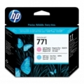 Печатающая головка HP 771 светло-голубая/светло-пурпурная Designjet (CE019A)