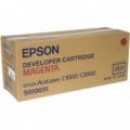 Картридж-тонер EPSON AcuLaser C1000/2000 красный S050035