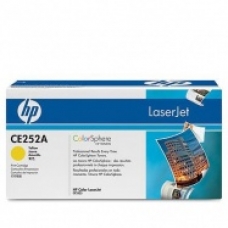 CE252A Картридж HP CLJ CP3525/CM3530 желтый, оригинал