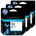 Картридж HP CZ134A Deskjet T120/520 № 711 (3 шт. по 29 мл.) голубой