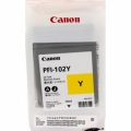 Картридж для плоттера Canon IPF500/600/700 PFI-102Y желтый