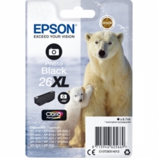 Картридж EPSON T26314012 new XL для XP-600/700/800 фото черный увеличенный