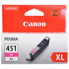 Картридж CANON CLI-451XL M  увеличенный малиновый для PIXMA iP7240/MG6340