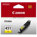 Картридж CANON CLI-451XL Y увеличенный желтый для PIXMA iP7240/MG6340