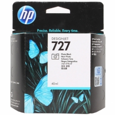 Картридж HP B3P17AHP №727 с фото черными чернилами для принтеров Designjet,  февр.2016