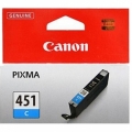 Картридж CANON CLI-451 С стандартный синий  для PIXMA iP7240/MG63