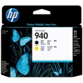 Картридж HP C4900A № 940 черная и желтая печатающие головки