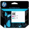 Картридж HP C9382A Officejet Pro K550/K5400 № 88 пурпурная и голубая печатающие головки